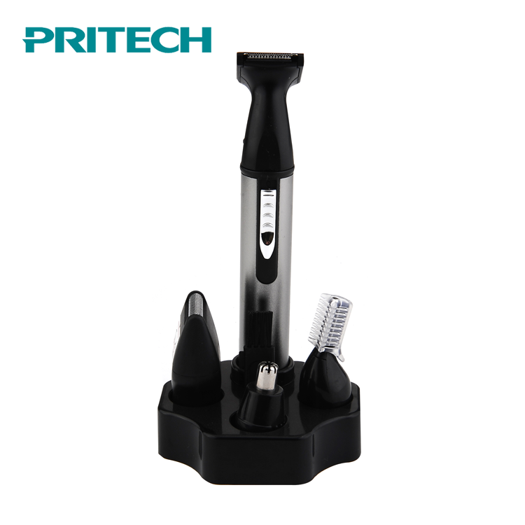PRITECH 4 In 1 Multifunctional Battery Electric Nose Hair Trimmer
