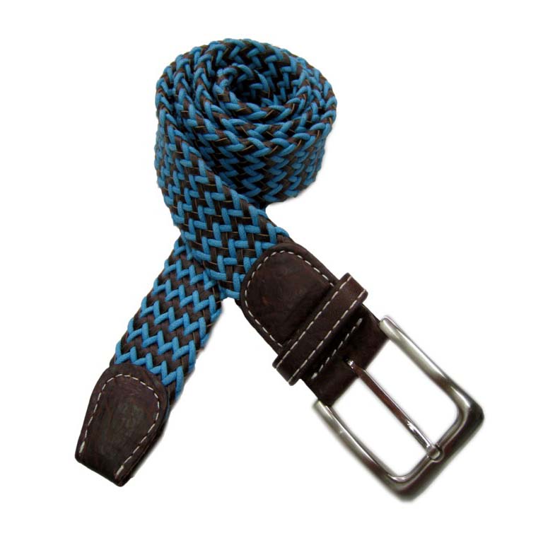 webbing belt, woven belt, braid genuine leather belt