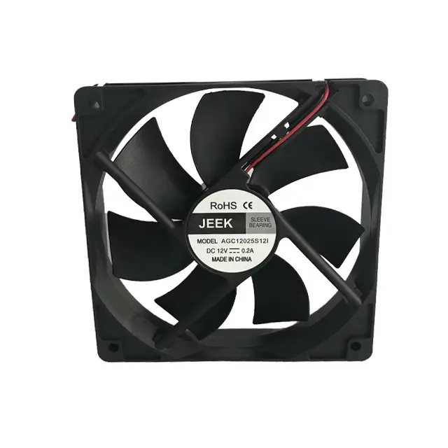 JEEK 120x120x25 мм DC 12v Вентилятор компьютера 12025 120 мм PC Бесщеточный вентилятор охлаждения led свет