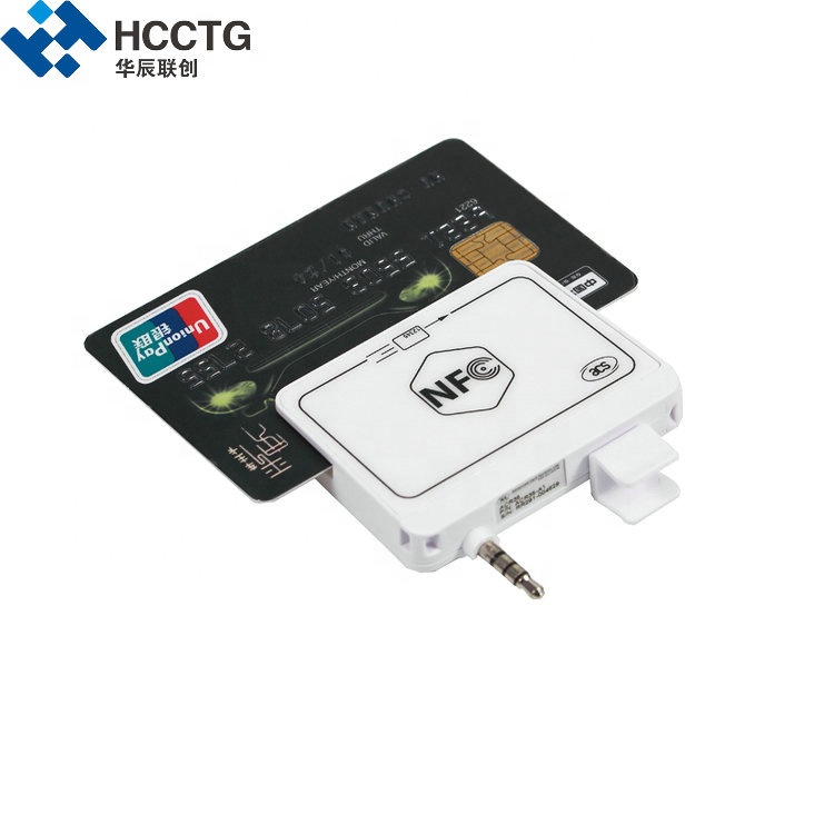 Android 3,5 мм аудио разъем NFC мобильный Бесконтактный кард-ридер ACR35