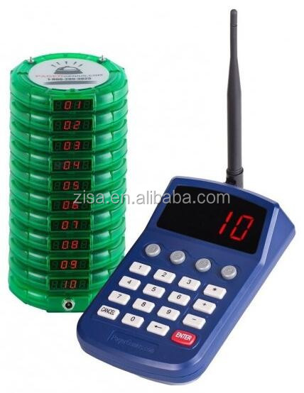 High quality wireless coaster pager calling systems for Restaurant