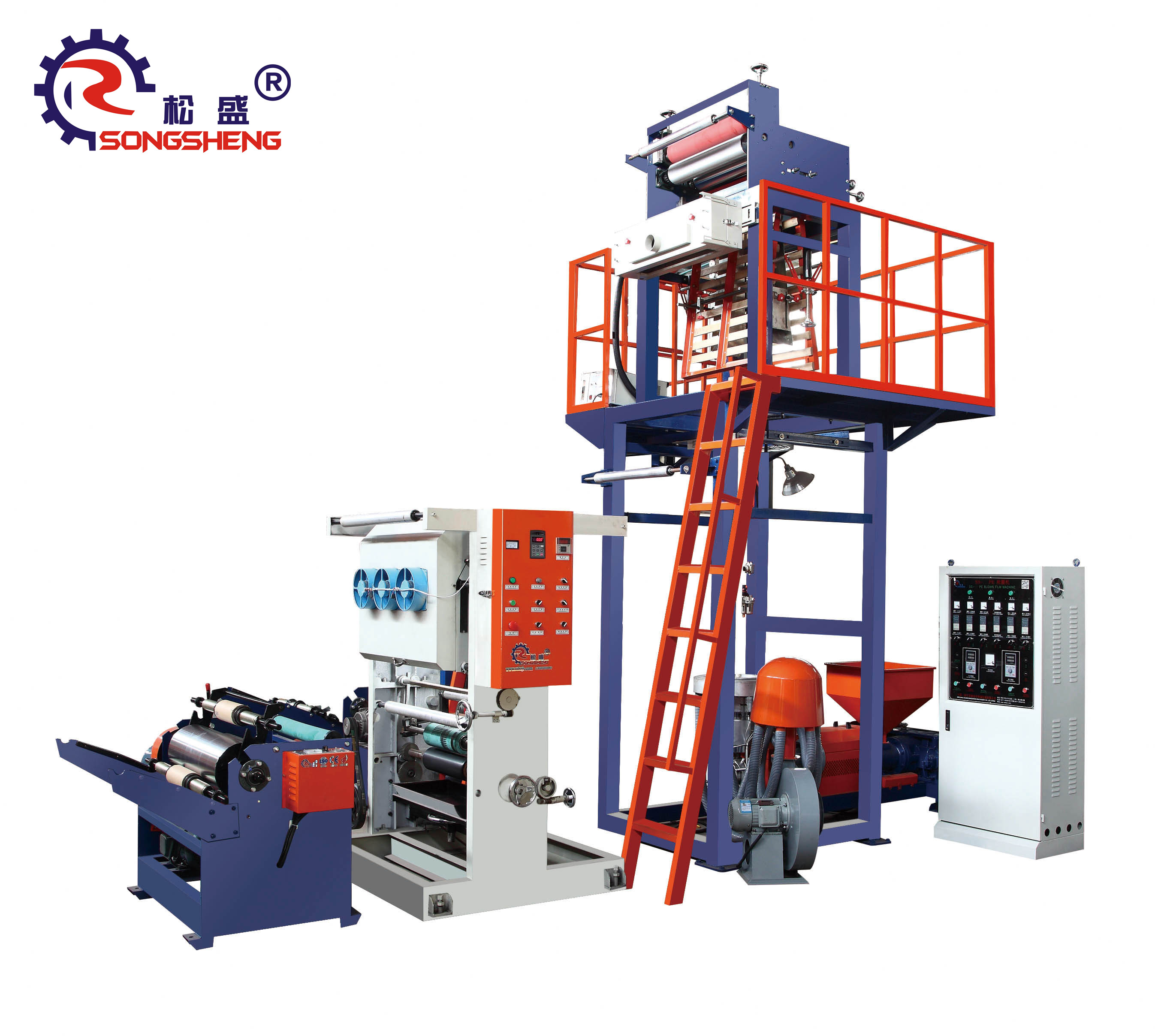 SS-HL 100% biodegradable(PLA/PBAT) film blow machine price