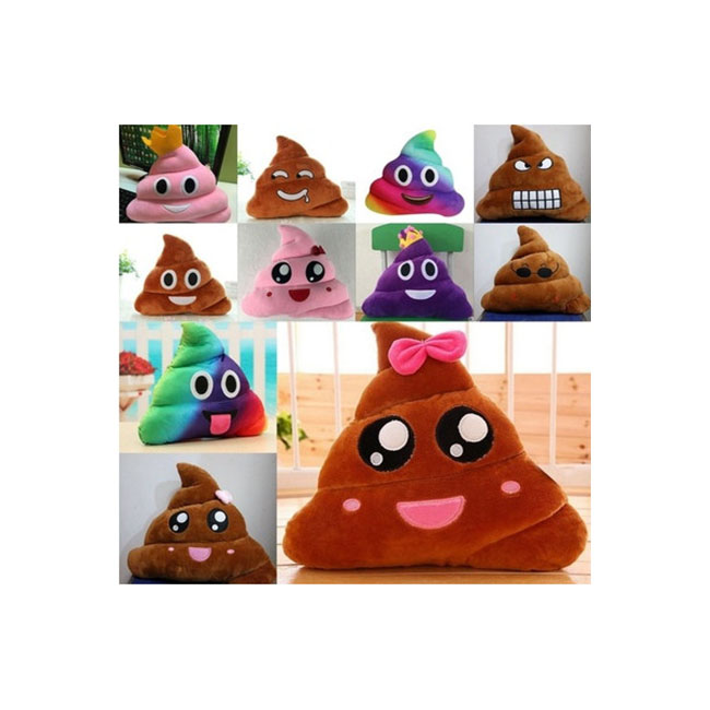 Emoji Смайлик корона принцессы корма подушки-игрушки куклы Мягкие плюшевые Poo Форма игрушки домашнего офиса Декор для