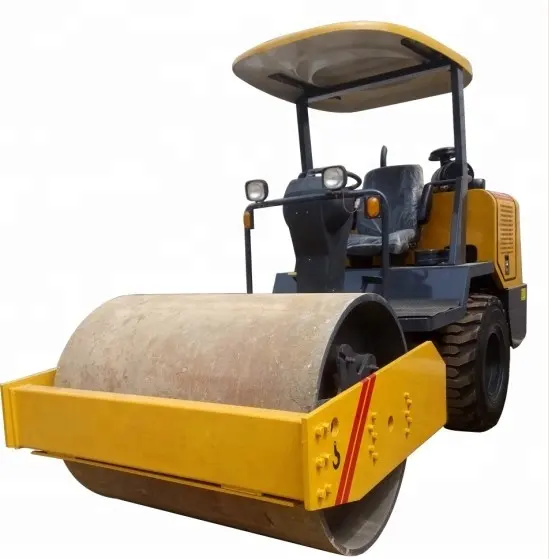 3 ton vibratory single drum road roller vibrator mini compactor from China rollers