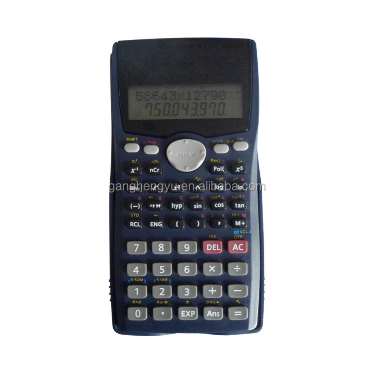 2-строчный ЖК-дисплей научный калькулятор FX-100MS, фирменные научный калькулятор