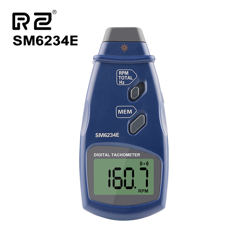Цифровой тахометр Бесконтактный лазерный тахометр RZSM6234E