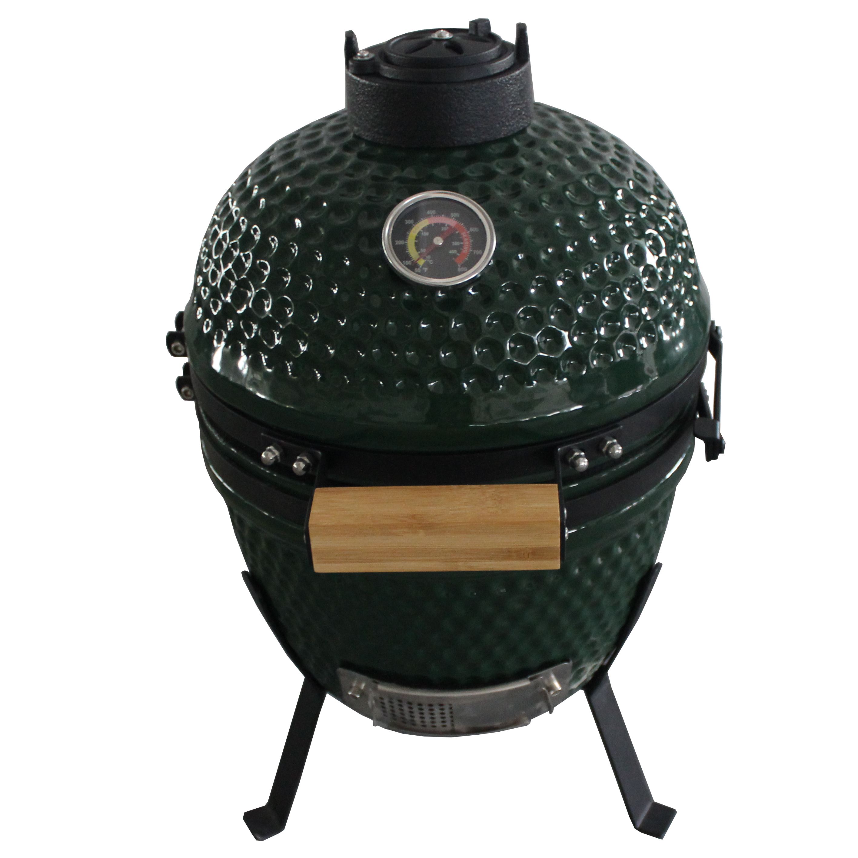 Новое поступление открытый 13 дюймов мини Kamado керамический уголь барбекю гриль