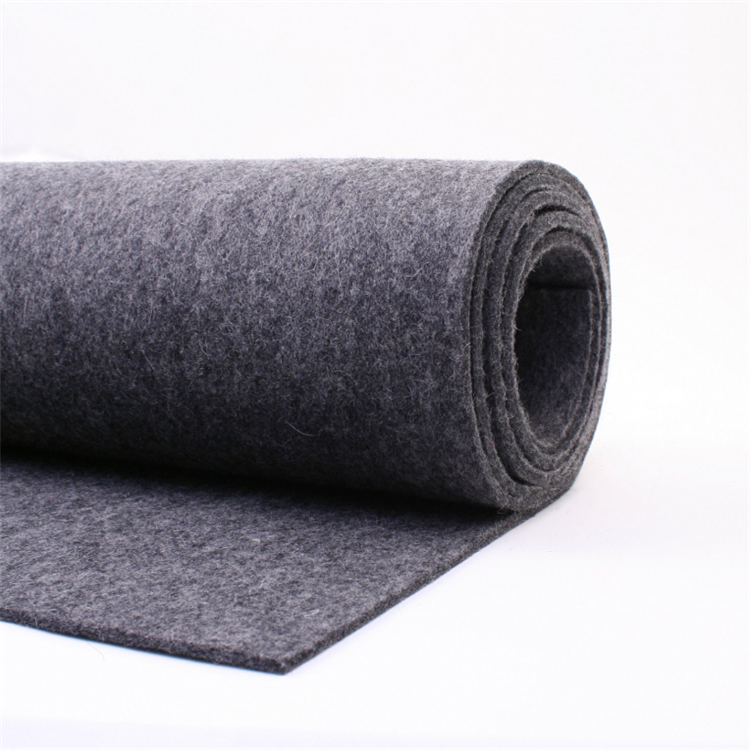 100% Eco 2mm 3mm 4mm 5mm Thick Needle Punched Felt wool