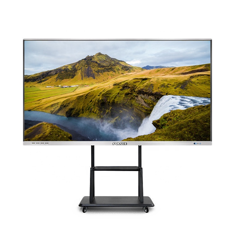86 дюймов ИК сенсорный экран интерактивная доска 4K смарт-дисплей ТВ плоская панель все в одном ПК оборудование для конференц-связи