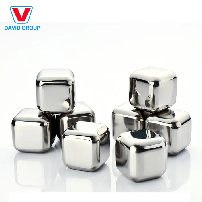 Food Grade With MSDS Stainless Steel Ice Cube