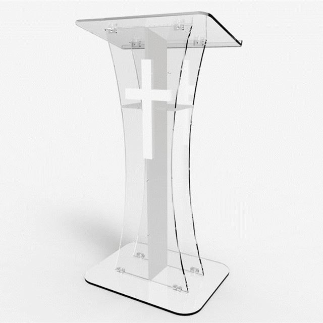 Фабрика продает акриловую церковь Lectern, акриловый Подиум/Dais