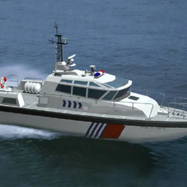 13m aluminum Port High Speed Pilot Patrol work Boat for sale