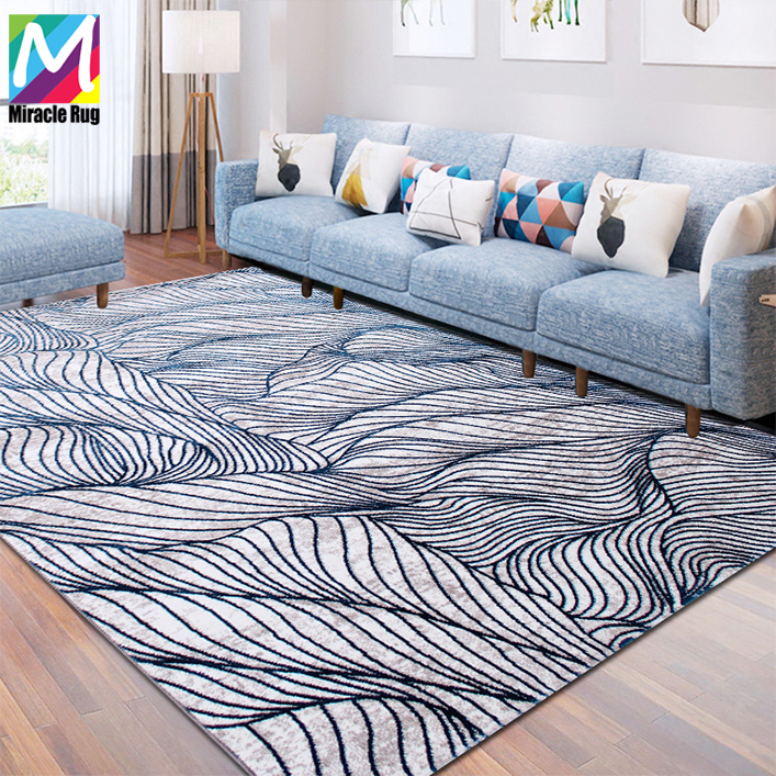 Geometric Modern 5x8 Large Rugs Wholesale Price Contemporary Carpet For Decorative Room Carpet