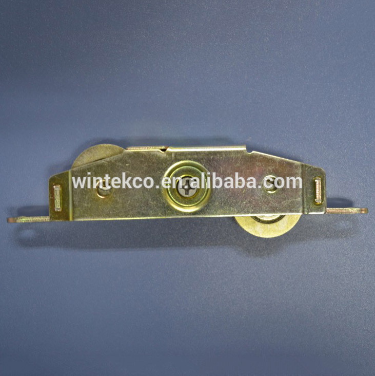 Американский цинк регулируемый UPVC/ПВХ раздвижные двери двойные колеса ролик/rueda с/без цилиндра