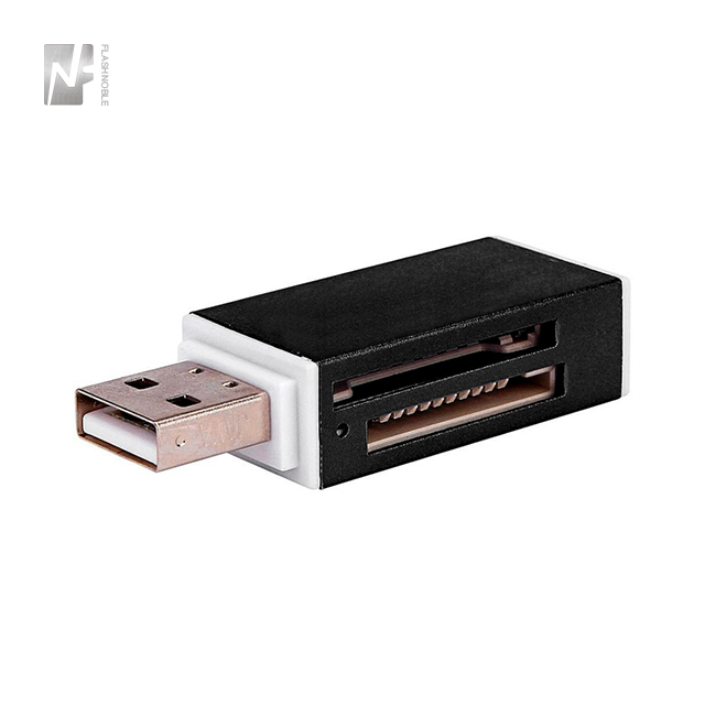 Кардридер 4 в 1 с несколькими слотами, USB 2,0, кардридер Mini/SD/CF/TF