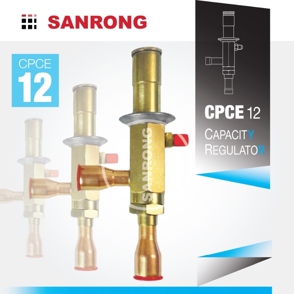 Автоматический расширительный клапан постоянного давления Sanrong CPCE, обводной клапан горячего газа для охлаждения кондиционера