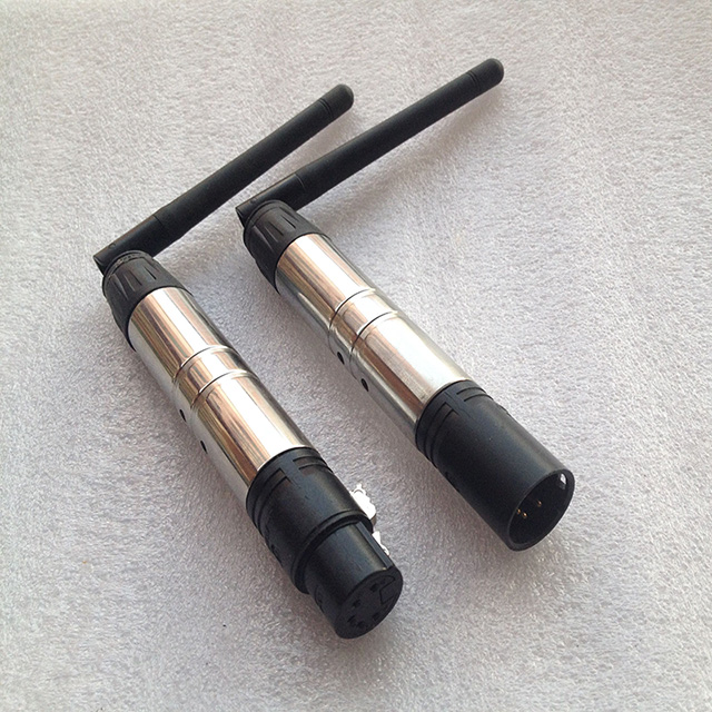 2,4g беспроводной 3 булавки XLR dmx512 передатчик и приемник dj оборудование