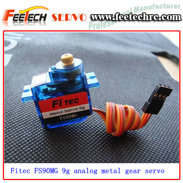 fitec fs90mg 9g аналоговые металла шестерни сервопривода