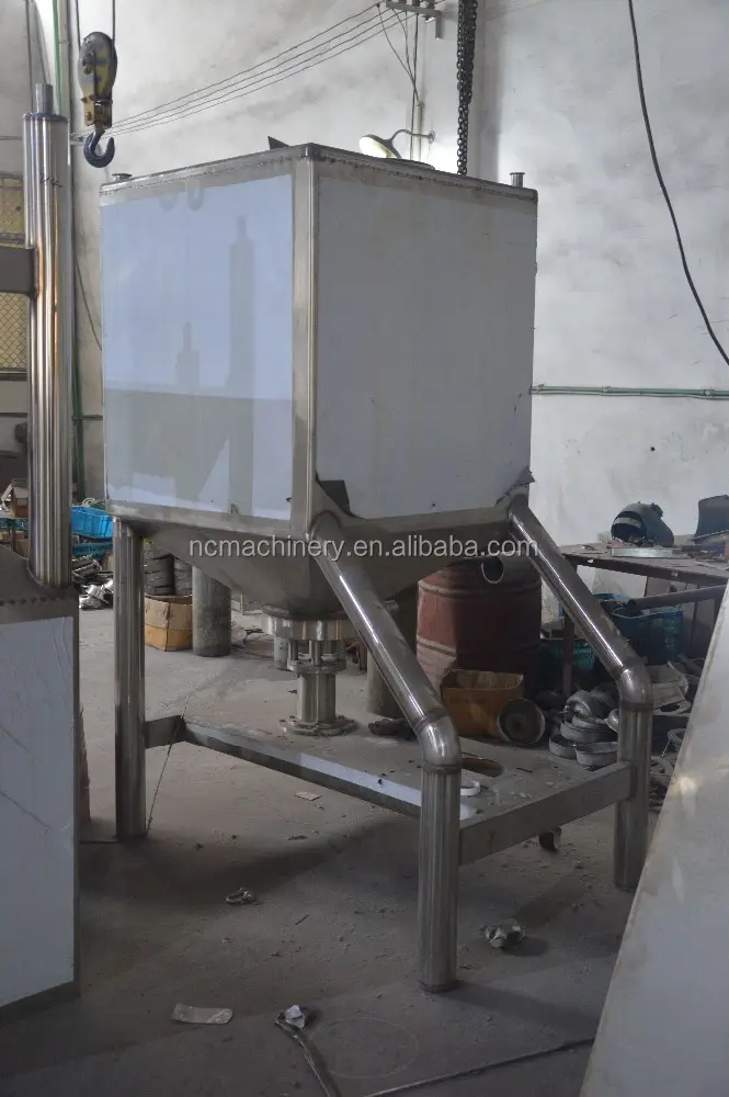 Food sanitary stainless steel 500L square type high shear emulsifier tank
