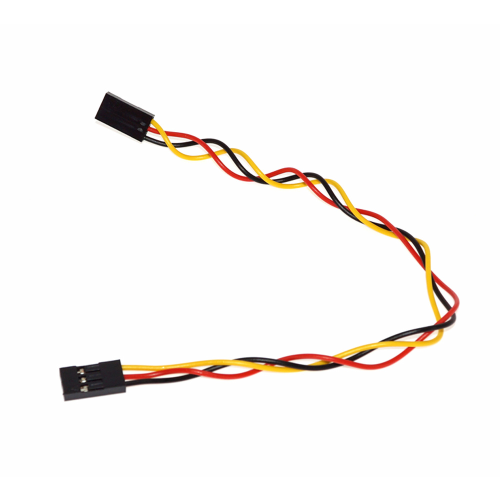 Okystar OEM/ODM 20 см 3pin DuPont 2,54 мм Женский Разъем плоским Радуга кабель