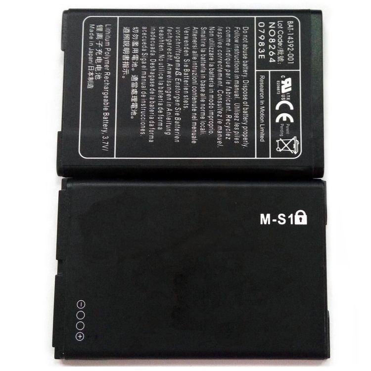 Заводская цена оригинальный 1500mAh Bold/M-S1 MS1 аккумулятор для сотового телефона Blackberry 9000 9700 9780
