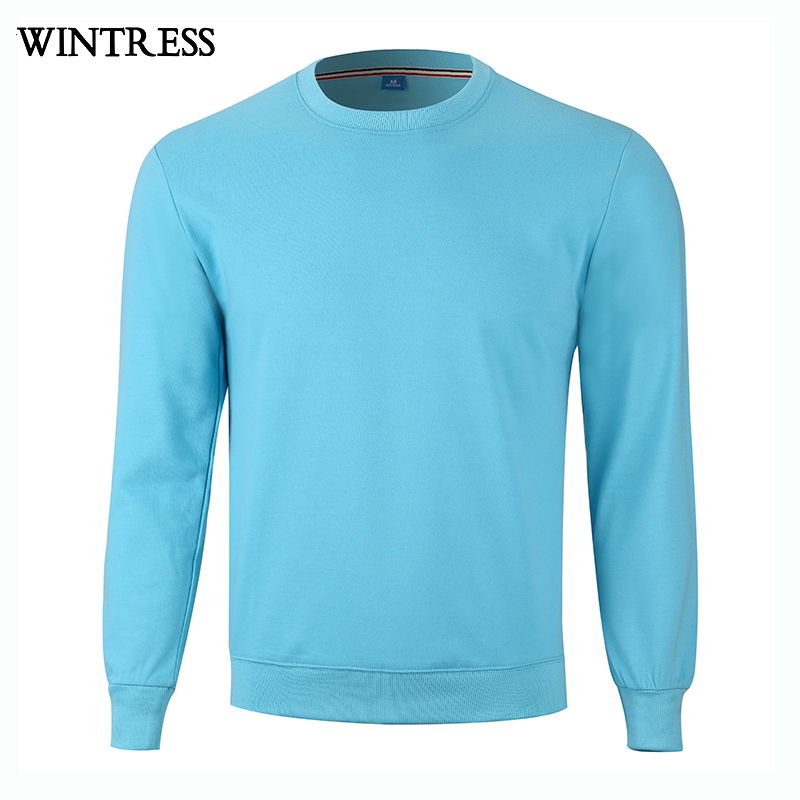 Wintress 2019, оптовая продажа, Модный свитшот с принтом реглан, Свитшот без рисунка, однотонные толстовки, свитшоты для мужчин
