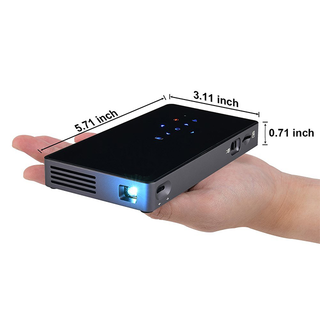 Портативный мини-проектор карманного размера DLP LED P8I WIFI беспроводной мобильный мини смарт-проектор