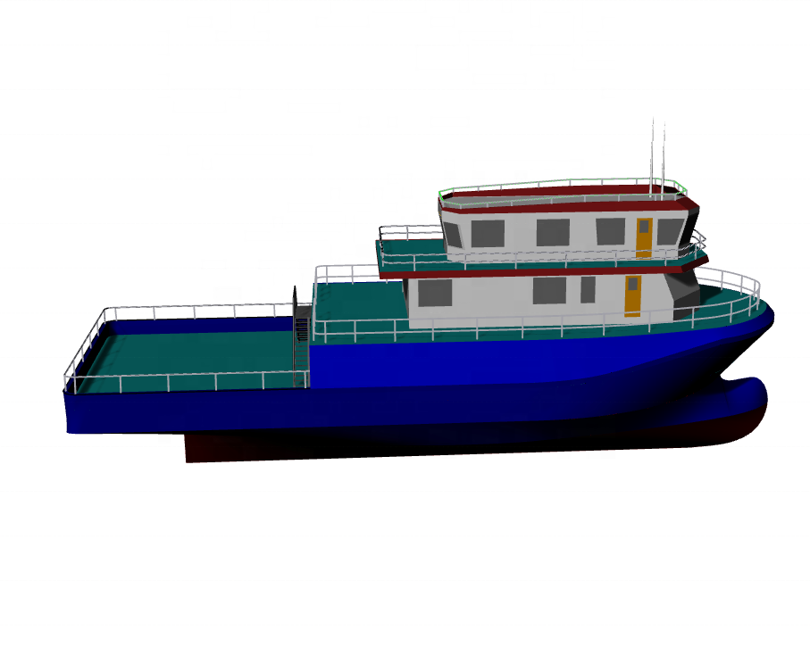 Коммерческая рыболовная лодка Grandsea для продажи, сталь, 26 м