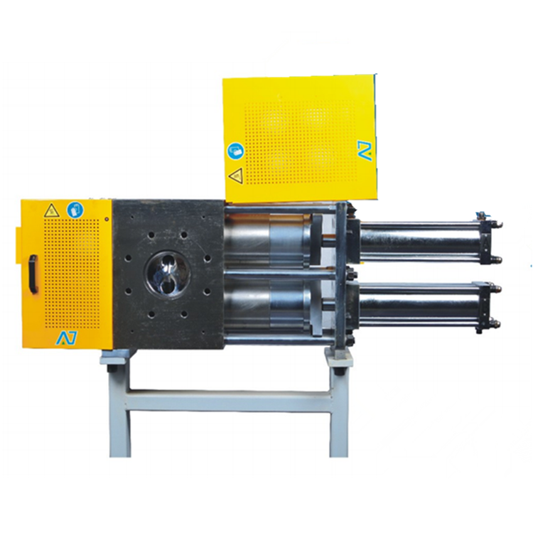 The double pillar screen changer for Water ring die face pelletizer