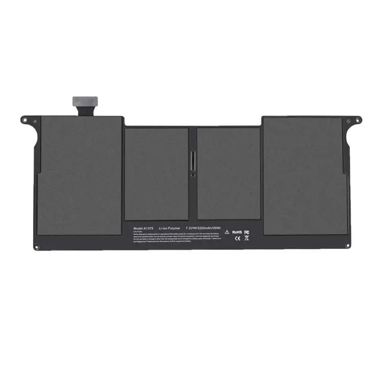 Manufacturer Late 2010 Original Laptop Replacement Battery for Apple Macbook Air 11'' A1370 A1375