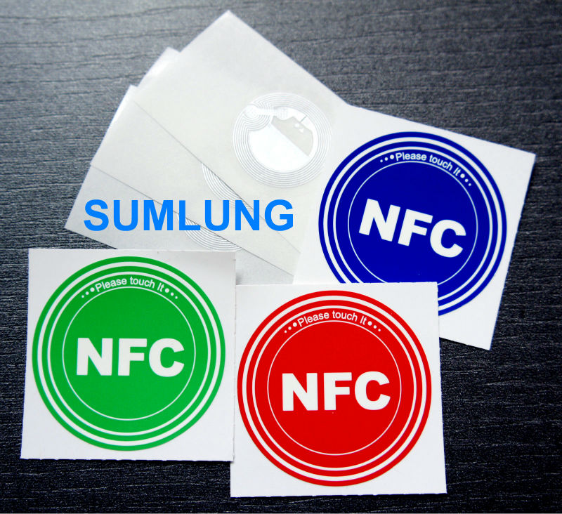 Недорогой nfc-тег наклейка Бесплатная печать NDEF полная цветная печать