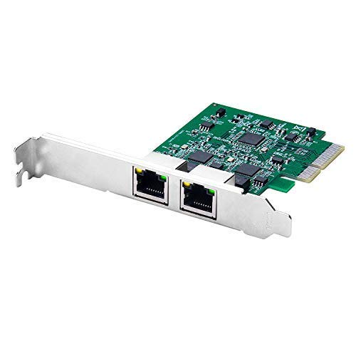 Сетевой адаптер для сервера Fly Kan с двумя портами Gigabit PCI Express, плата-PCIe NIC (номер модели: CU202)-контроллер 5G