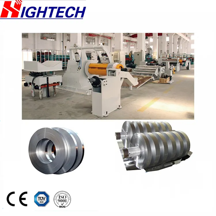 China High Speed CNC Steel Coil Slitting Line Machine For Sale