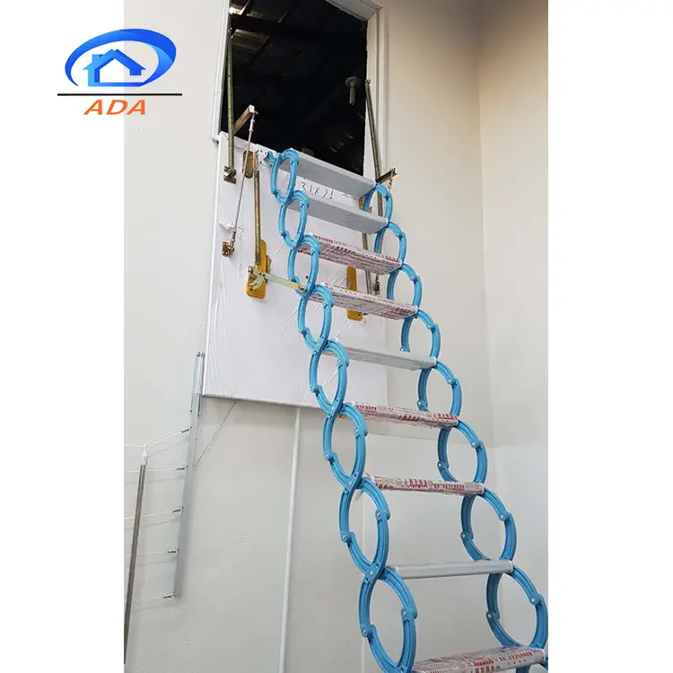 Factory direct price foldable staircase ladders home use ladder attic