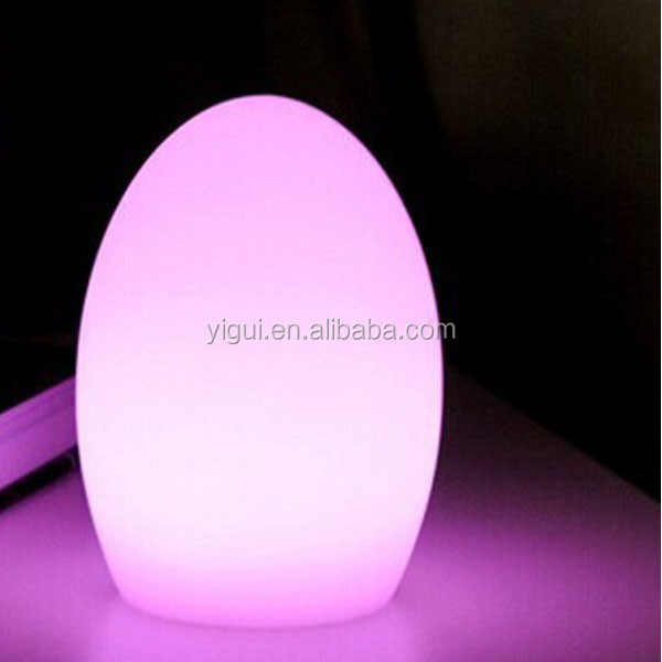 Лидер продаж с подсветкой свадьба и событие светодиодные лампы/led яйцо лампа для партии