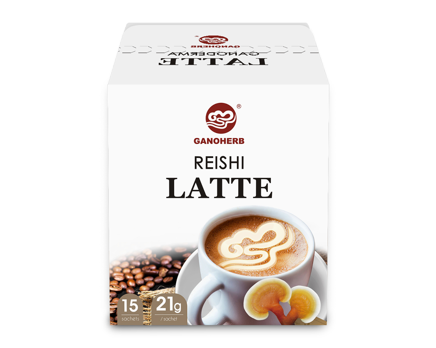 Bulk Ganoderma Lingzhi 3 в 1 растворимый кофе смесь порошок