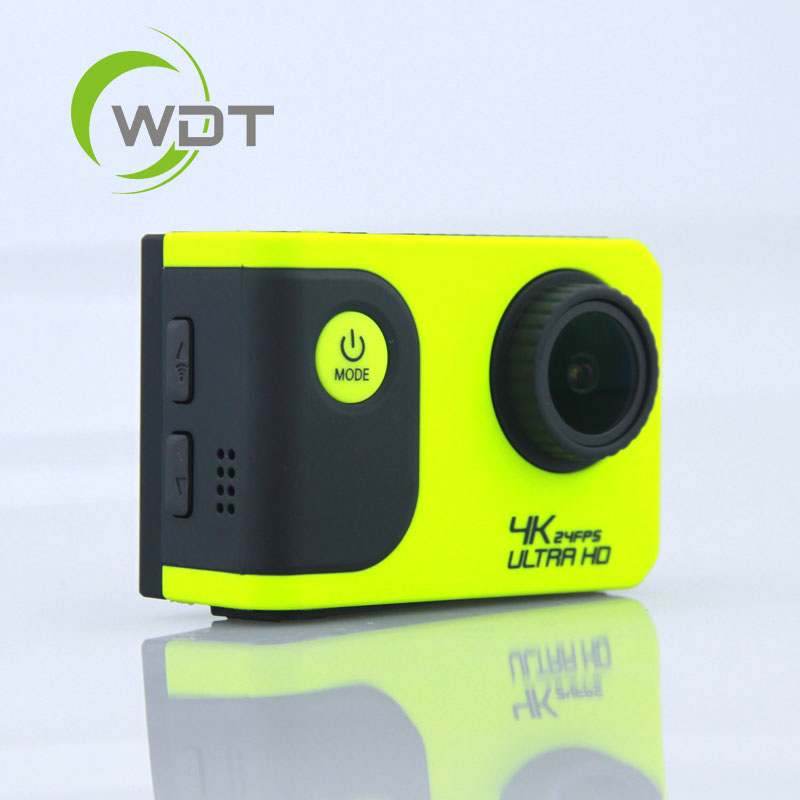 Новые 4 К 24fps Ultra HD спортивные экшн-камеры Wi-Fi 16MP 2,0 дюймов Водонепроницаемая видеокамера автомобиль шлем видеокамера