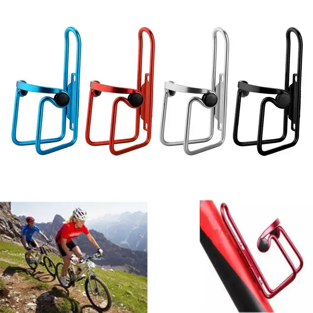 Aluminum Alloy Bicycle Water Bottle Holder Bike Bottle Cage Bracket Cycling Drink Water Cup Holder