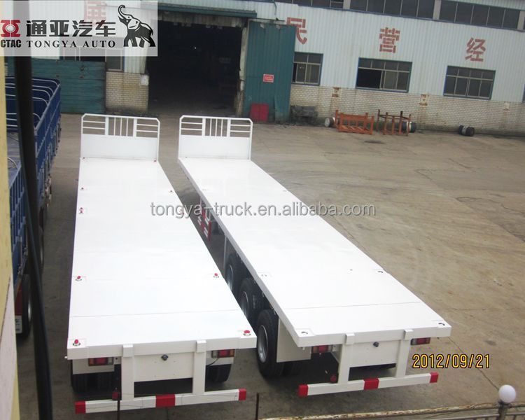4 оси flatdeck Interlink сдвоенный Автоприцеп