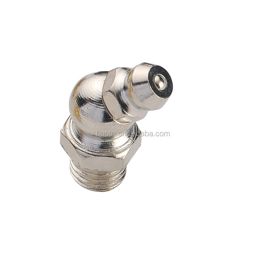 Китай (материк) BAOTN M10x1-45/90DG смазочный ниппель/шприца/смазочный Alemite фитинг/смазочное сопло