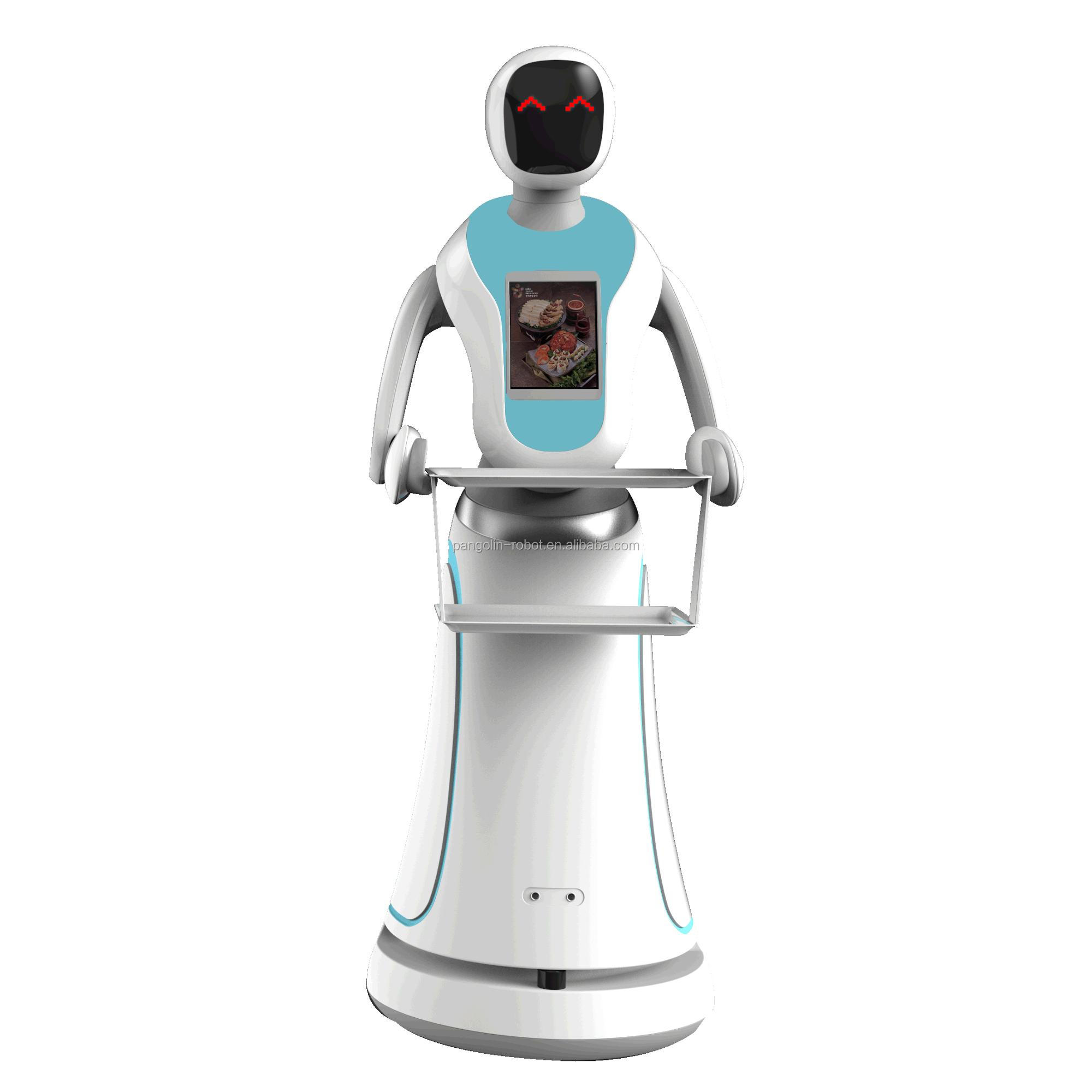 Humanoid ресторанный сервис робот официант умный