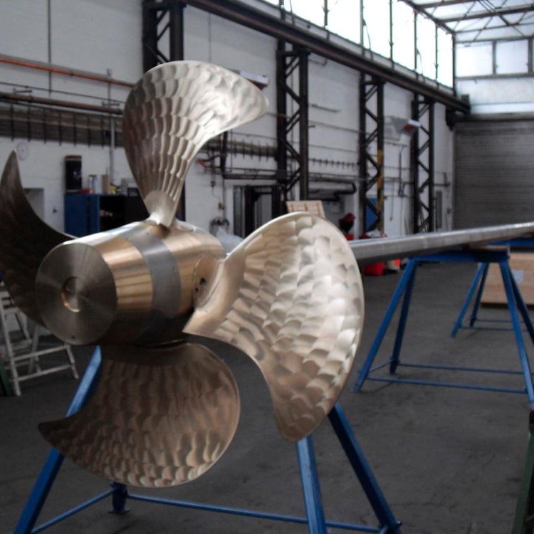 OEM медный Пропеллер для лодки из нержавеющей стали с регулируемым шагом