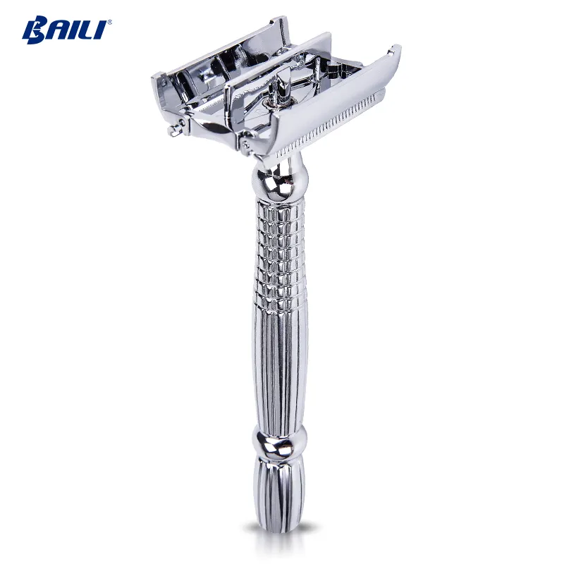 Baili new design shave butterfly double edge safety razor