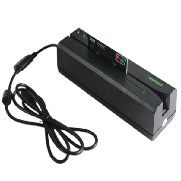 Малый msr605 RS232 магнитной полосой Card Reader писатель кодер
