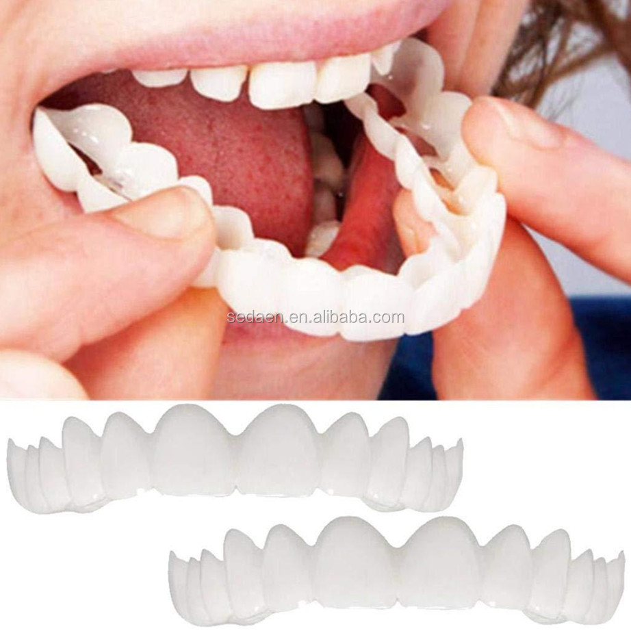 Мгновенные виниры Snapon Smile DenturesTeeth Serrated Denture Top Comfort