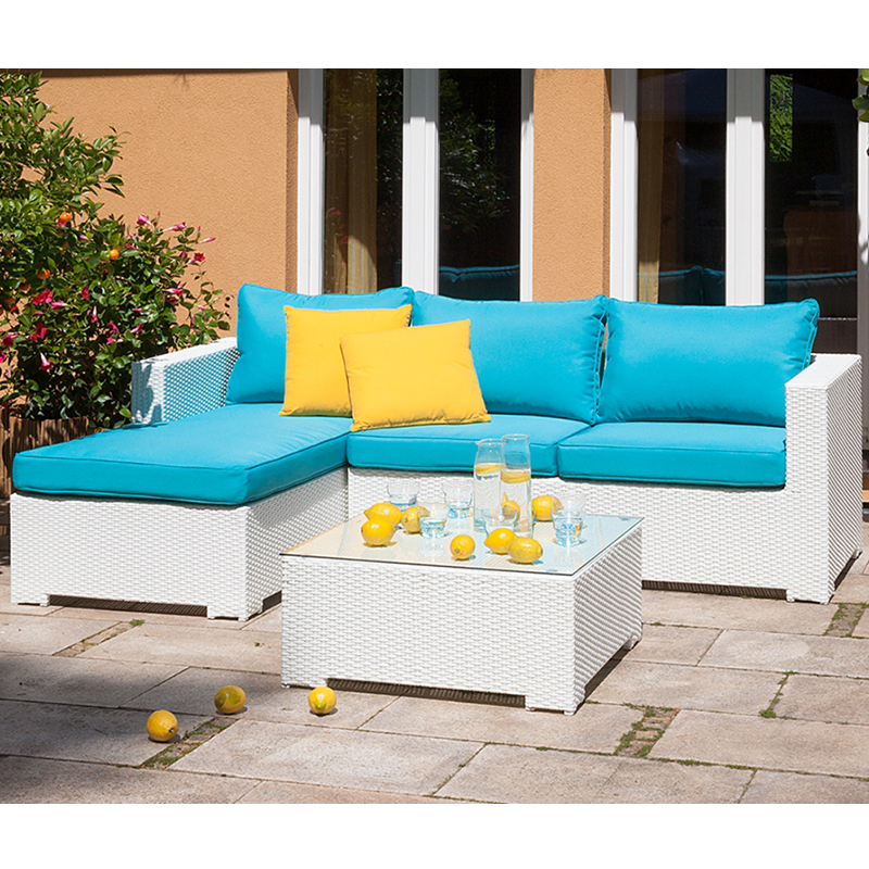 Modern design lounge rattan outdoor garden wicker sofa