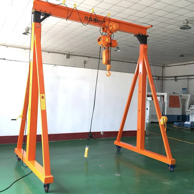 Plastic Injection Moulding Machine Workshop Gantry Crane, Movable Mold Mould Lifting Hoist Crane