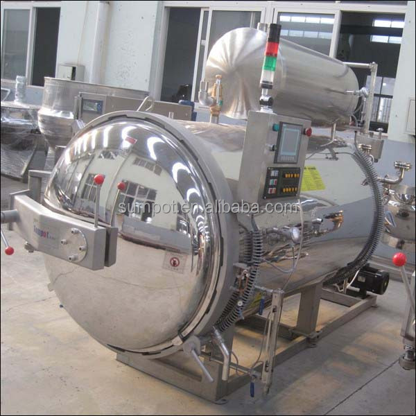 retort machine for ready-to-eat meal
