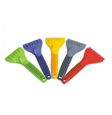 ABS 4" colorful plastic novelty car ice scraper