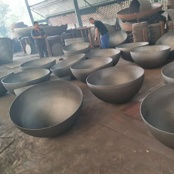 6mm Thickness Large Metal Half Sphere Bowl 500mm 900mm 1000mm 20'' 36" 40'' Carbon Mild Steel Hollow Hemisphere for Fire Pit